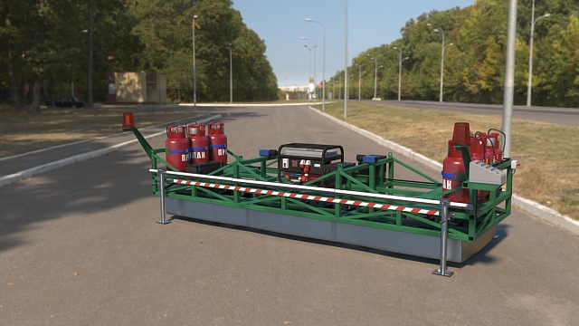 Навесная установка инфракрасного нагрева ИКН SP-400- JPVT (Н)